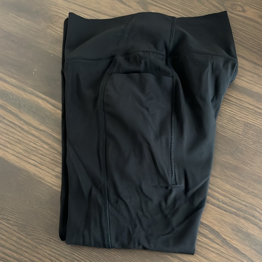 Bundle of 7 Members Mark High Rise Ankle Leggings Womens L. - Picture 4 of 5